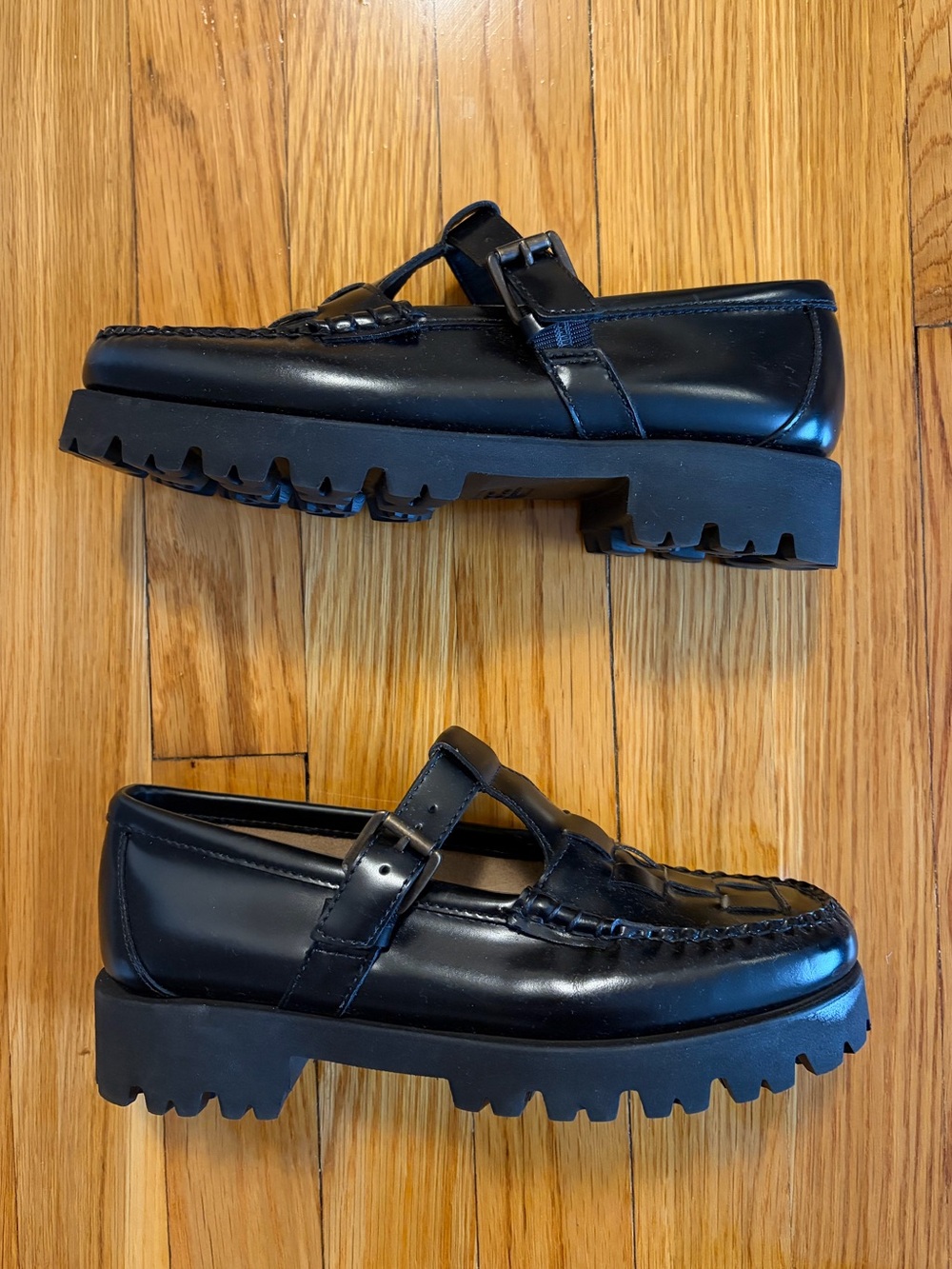 NWOT G.H. Bass Fisherman Mary Jane Weejun Loafers - Picture 2 of 7